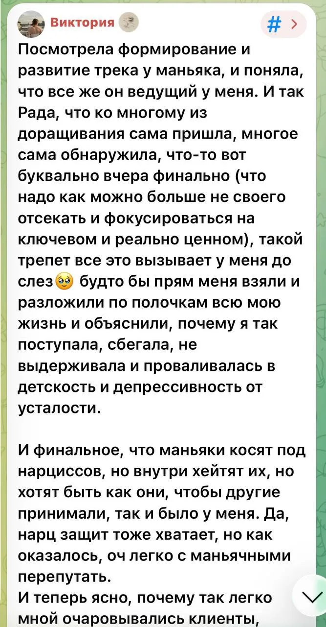 «Прям взяли и разложили по полочкам»