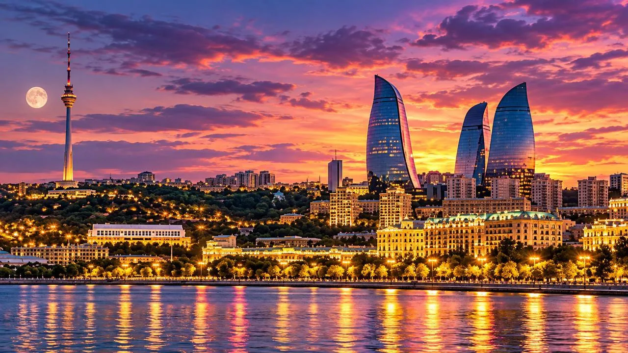 🌄🇦🇿🌊Жемчужина Каспия: путешествие в солнечный Баку