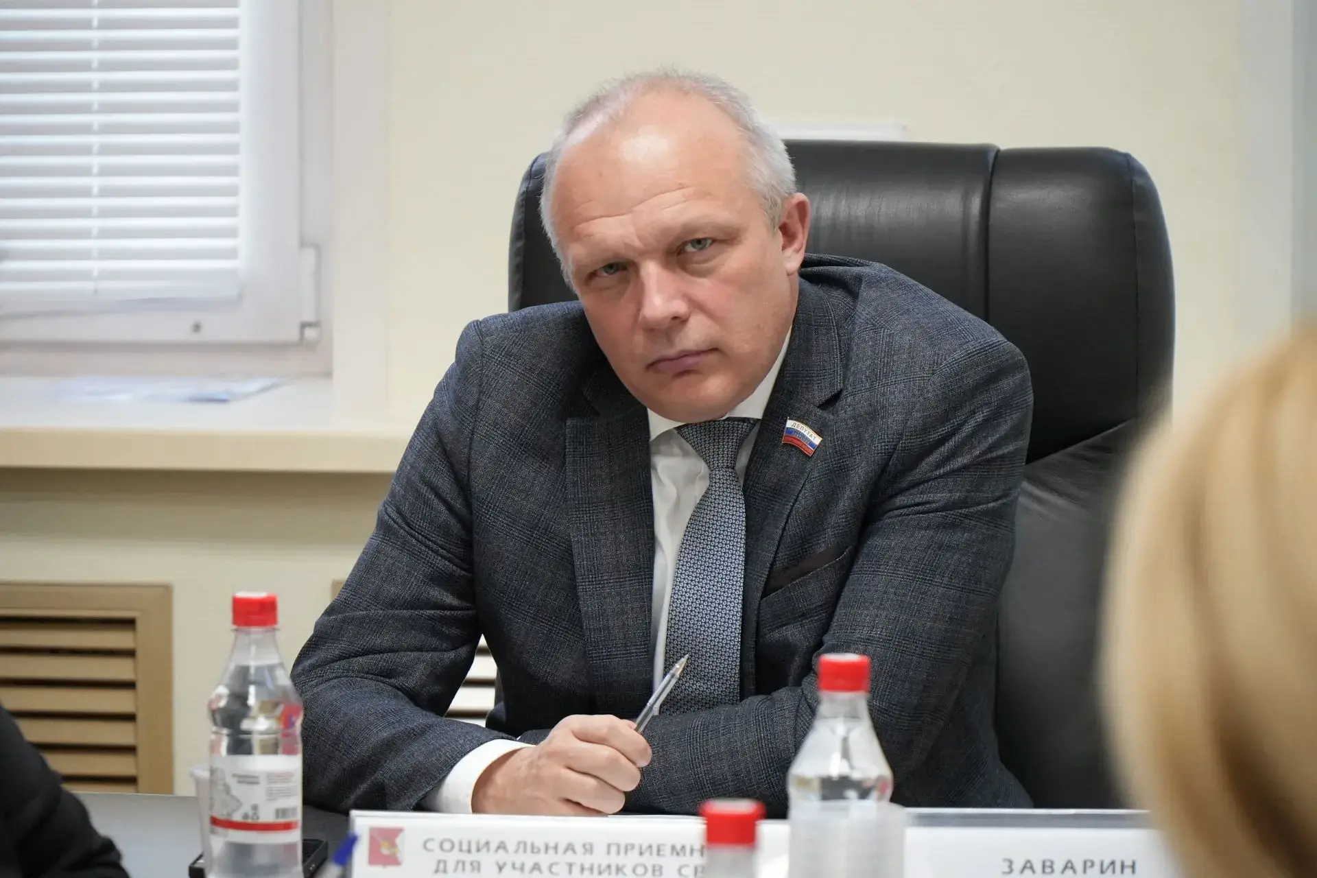 На личном приеме проекта  «Помогаем СВОим» рассмотрели варианты решения проблемы с водо...