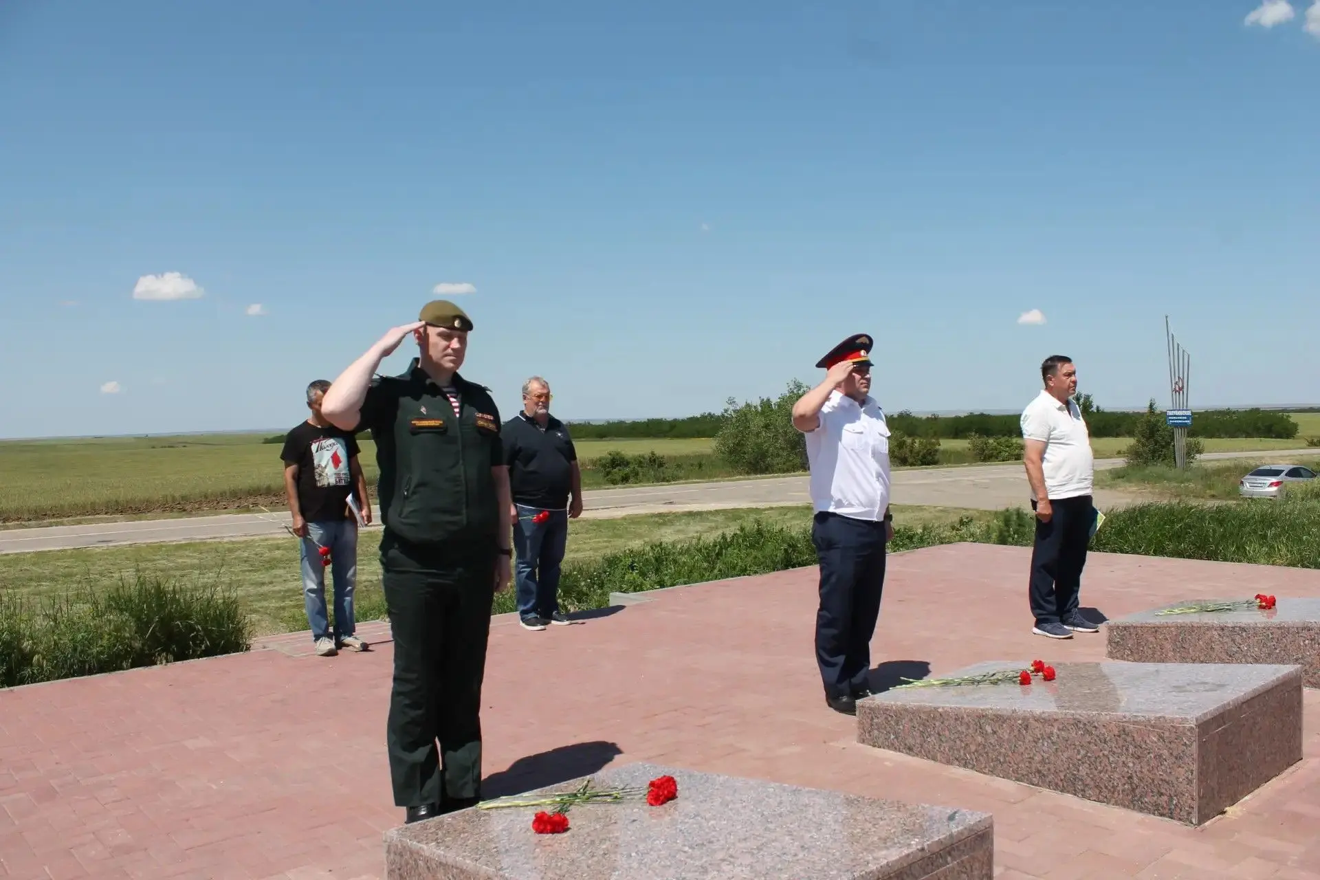 🔸В Калачевском районе сотрудники СУ СК России по Волгоградской области приняли участие в открытии В