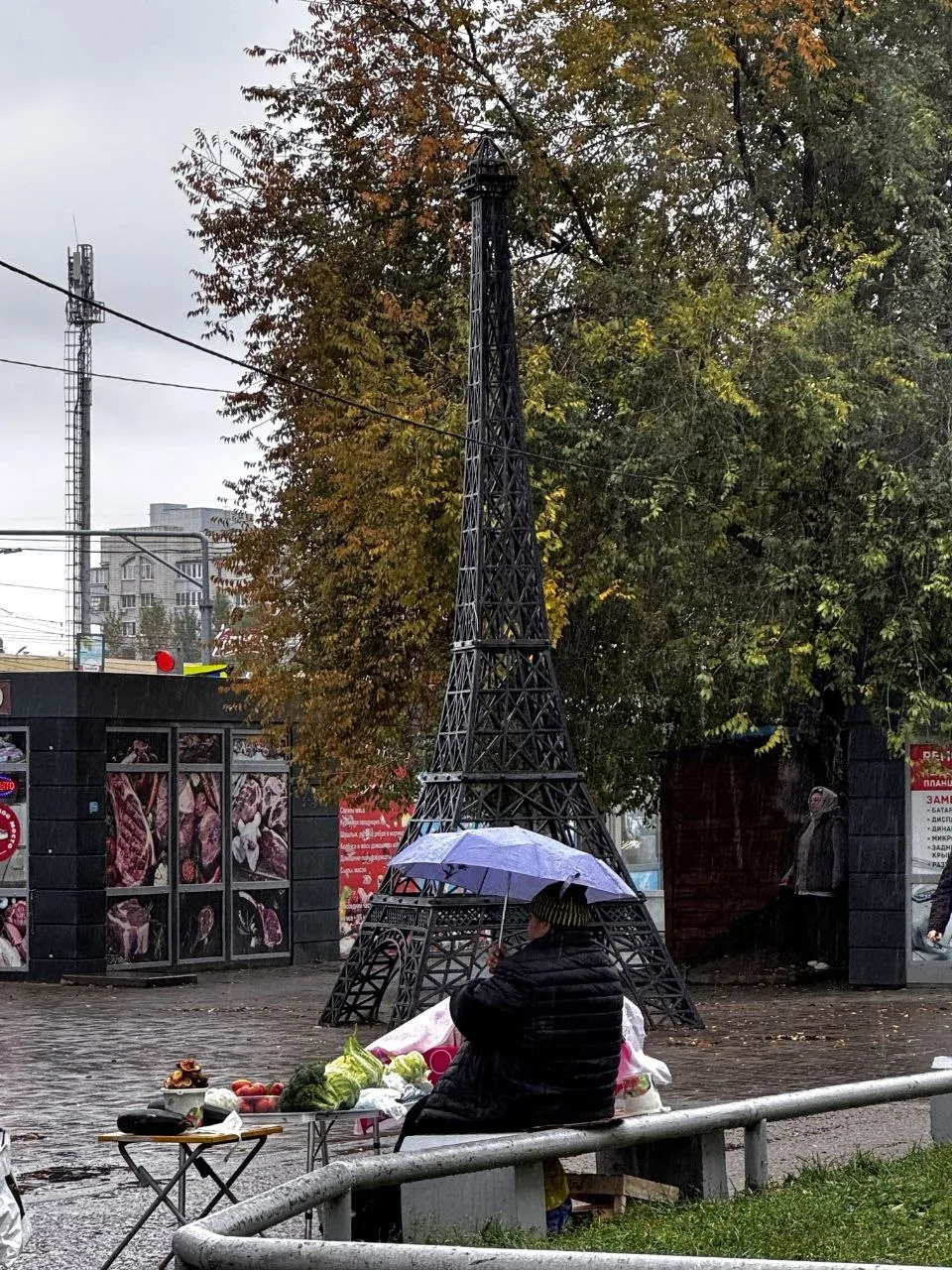 🗼 Где в Омске снять популярный тренд с Эйфелевой башней?