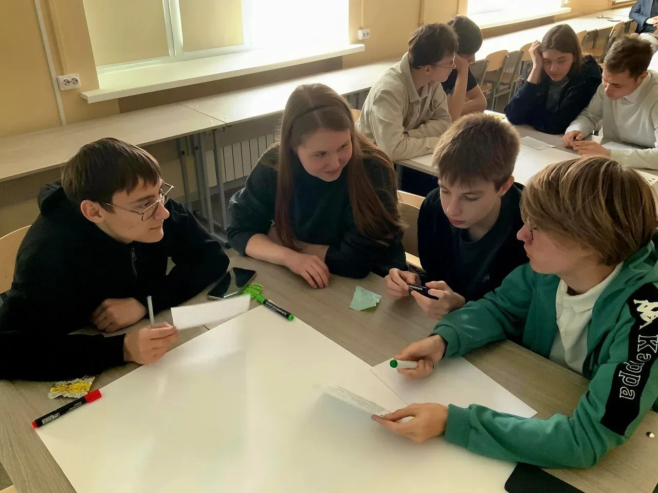 #профориентация  👨‍🏫В апреле учащиеся нашей школы приняли участие в серии увлекательных мероприятий,