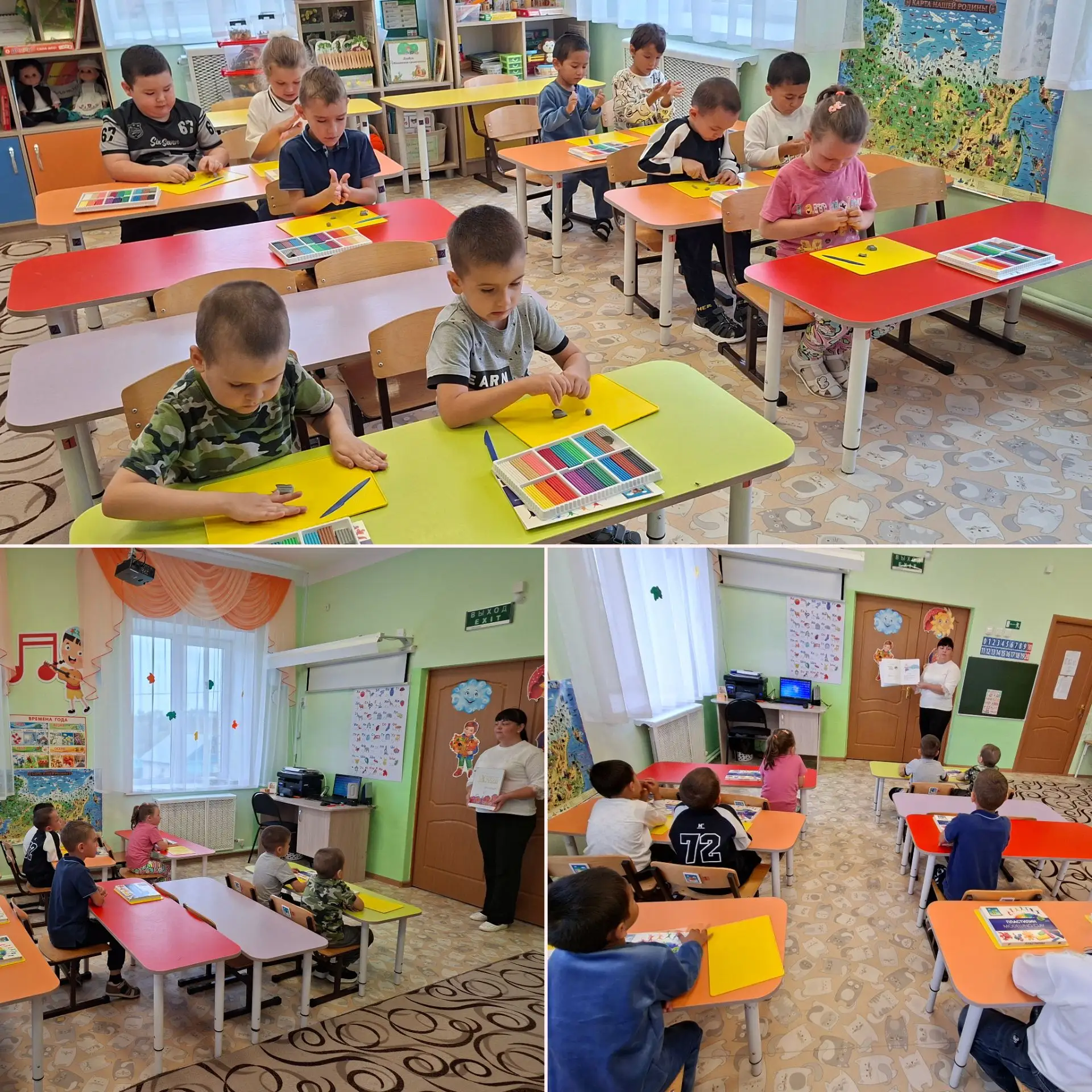 Бүген өлкәннәр төркемендәге балалар  белән Абдулла Алишның "Куян кызы"әкиятендәге куян ...