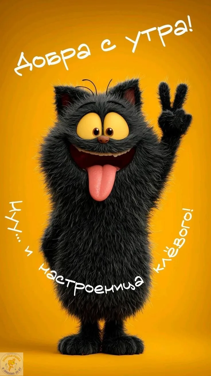 Доброе утро!Позволь себе роскошь никуда не торопиться — это забота о себе, а не лень.