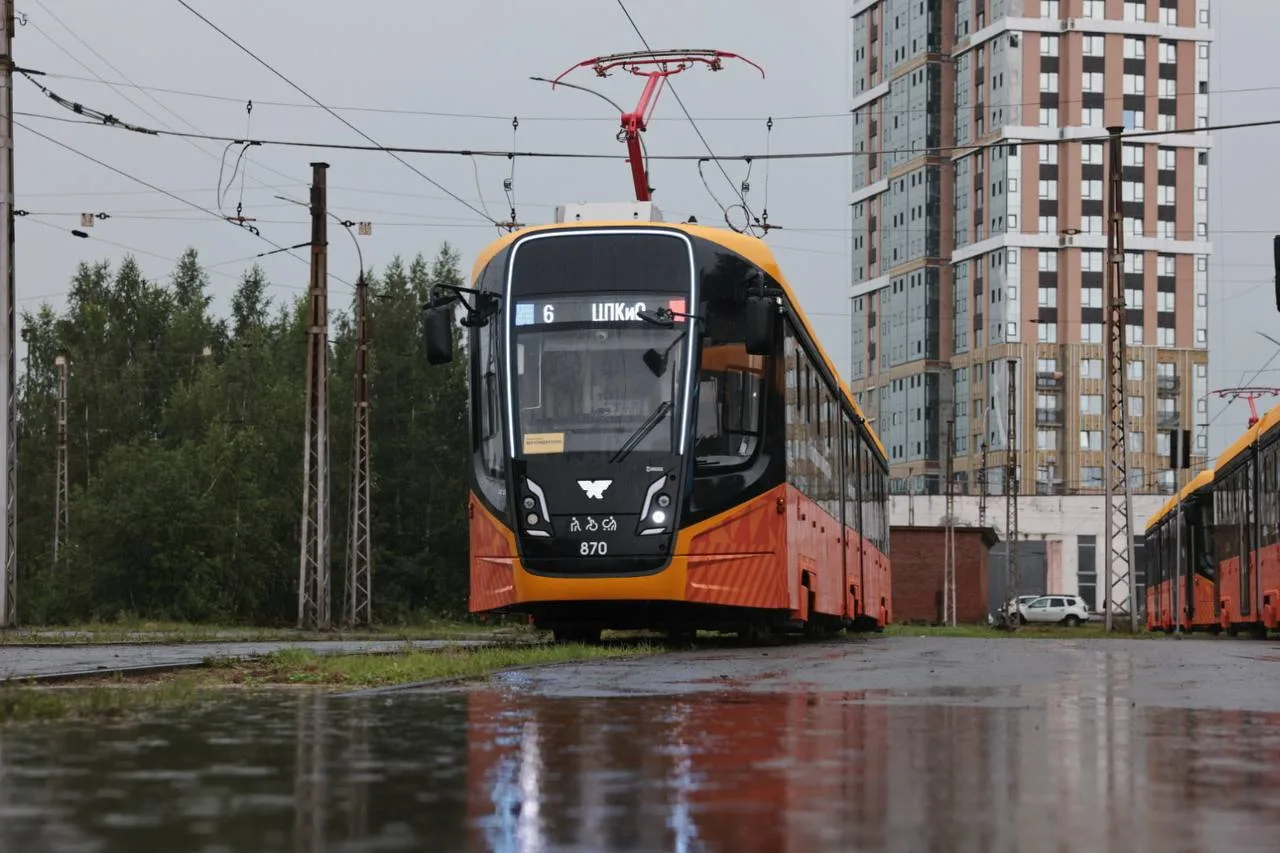 🚊 В Екатеринбург привезли уже 30 новых трамваев «Кастор»