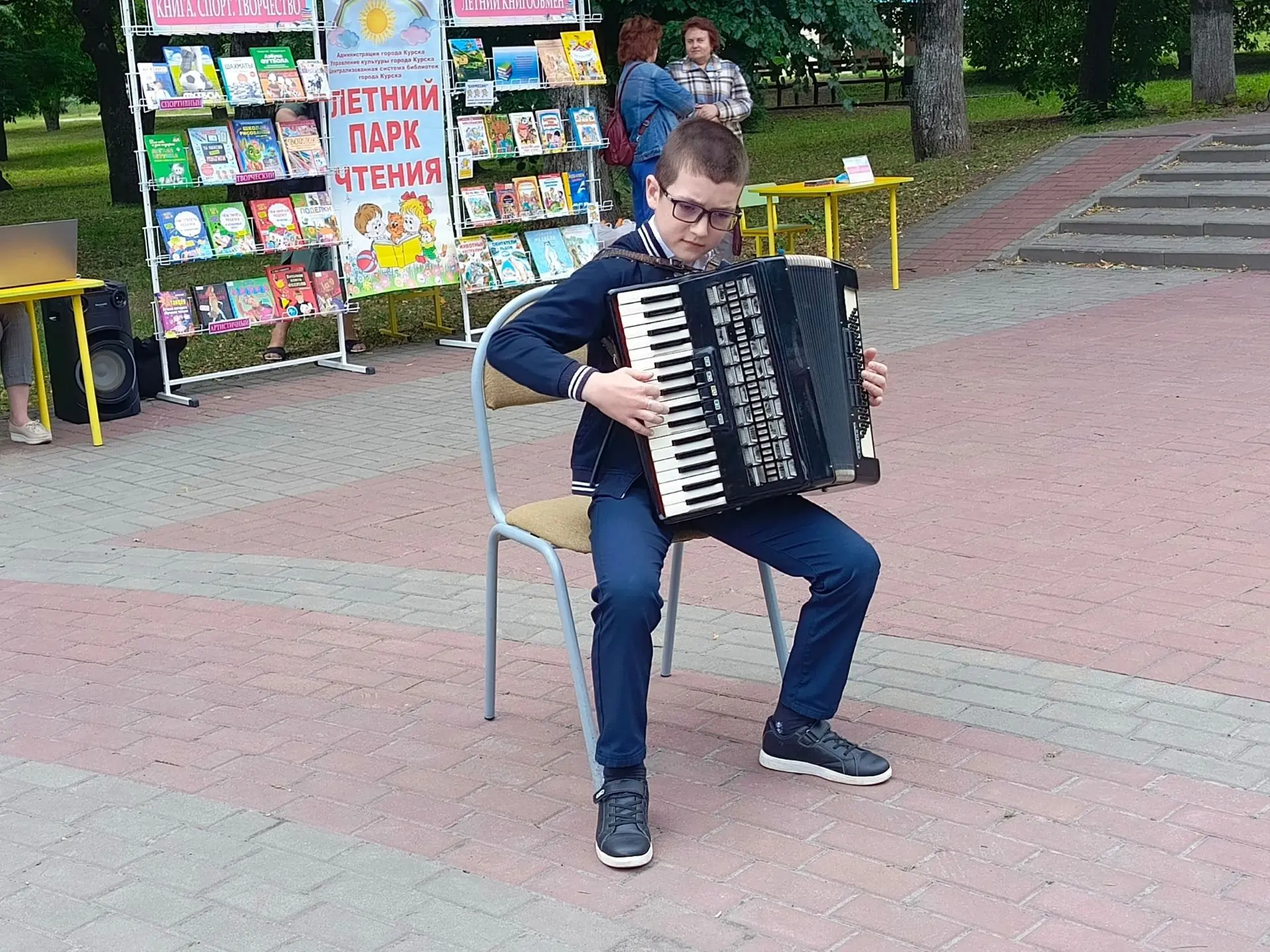 🎉Сегодня, в парке им. Ф. Дзержинского, наши ребята стали участниками литературно-спорт...
