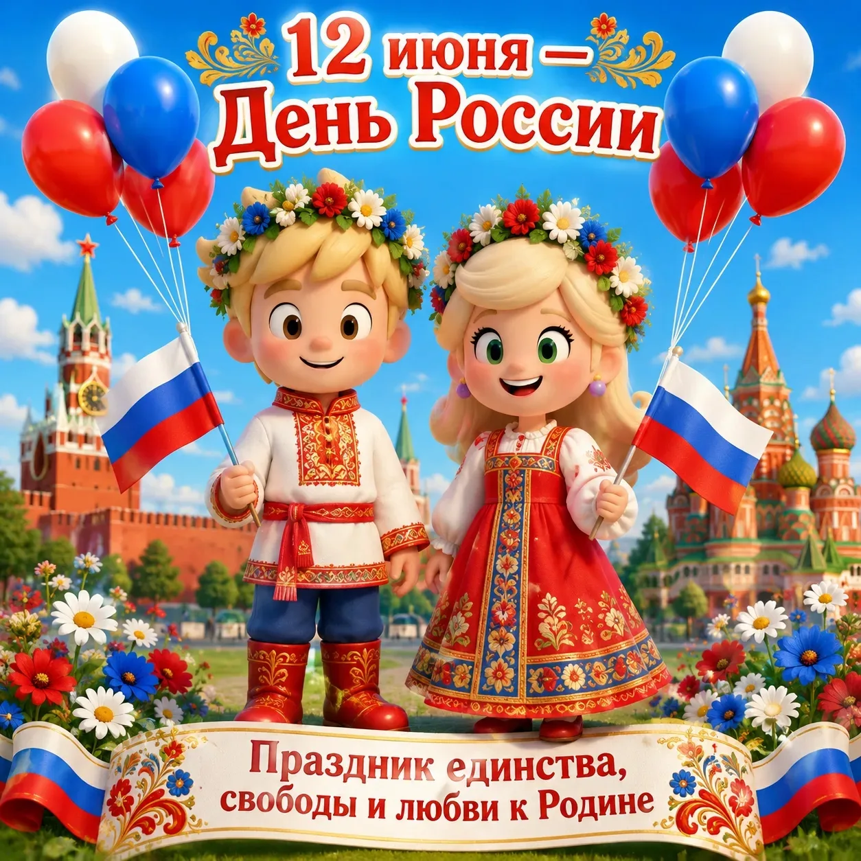 🌟 Дорогие друзья! 🇷🇺

Сегодня мы отмечаем важный праздник — День России. Это день, наполненный го