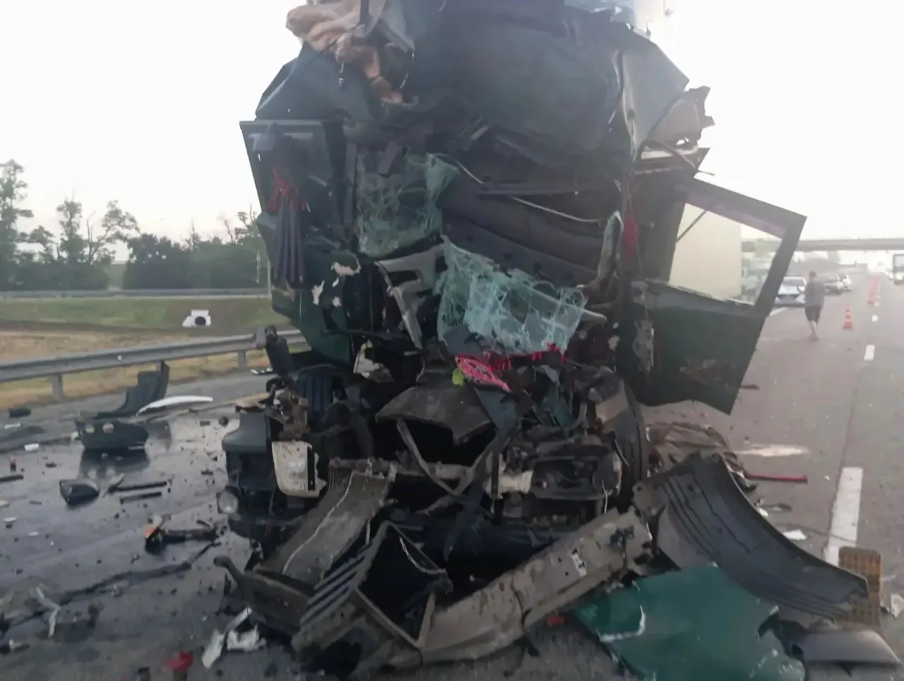 🚛 Смертельное ДТП с фурами на трассе М-4 «Дон» в Выселковском районе.