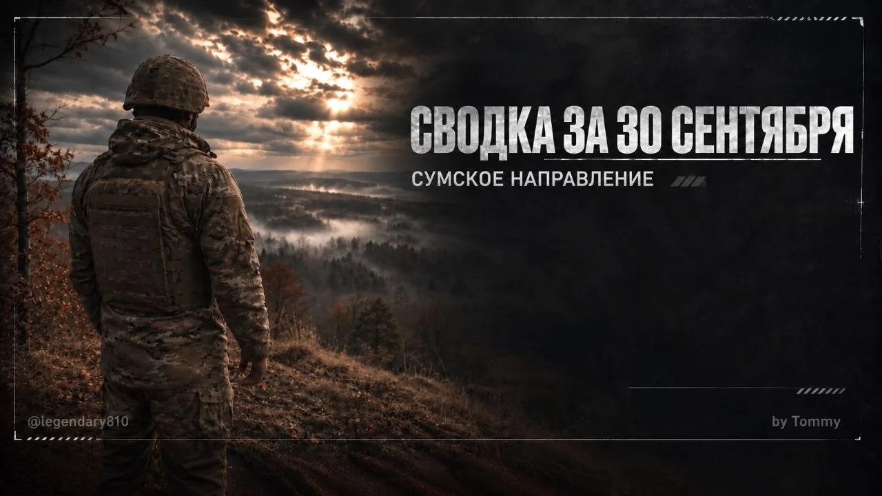 ⚡️ Сводка за 30 сентября