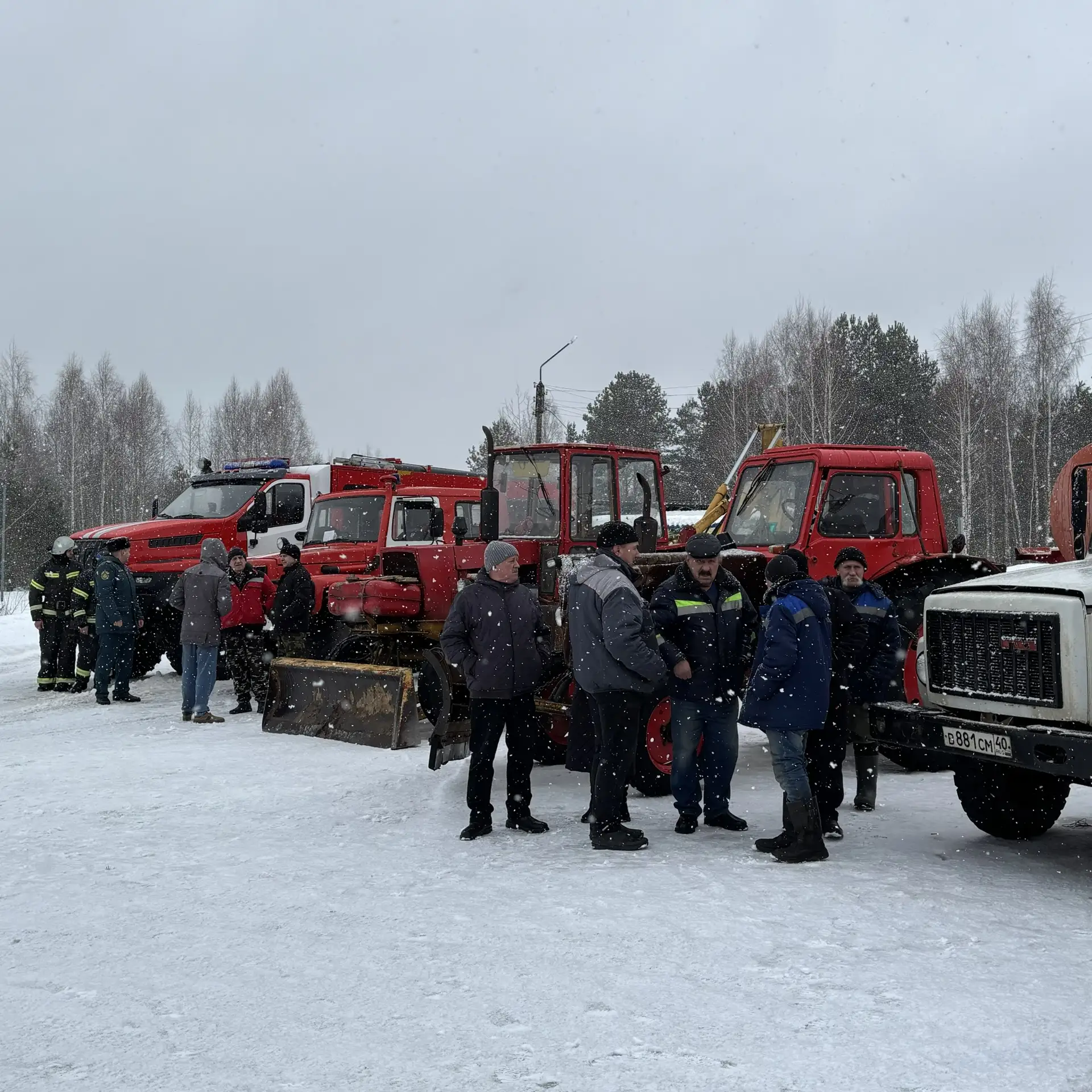Проверка готовности к паводку и пожарам.