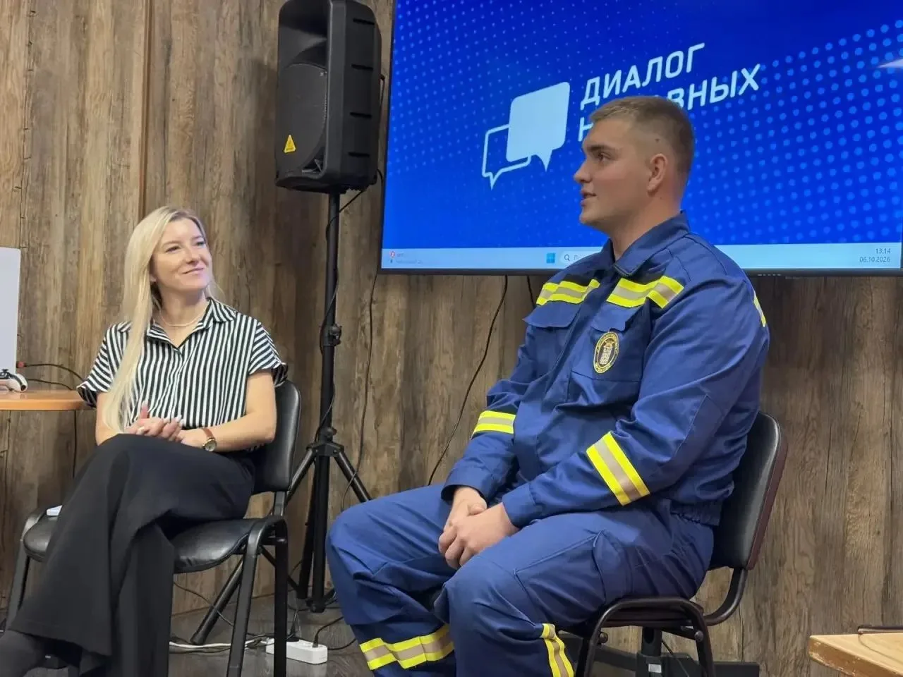 6 октября студенты первого курса  Дмитровского техникума, обучающиеся по специальности ...