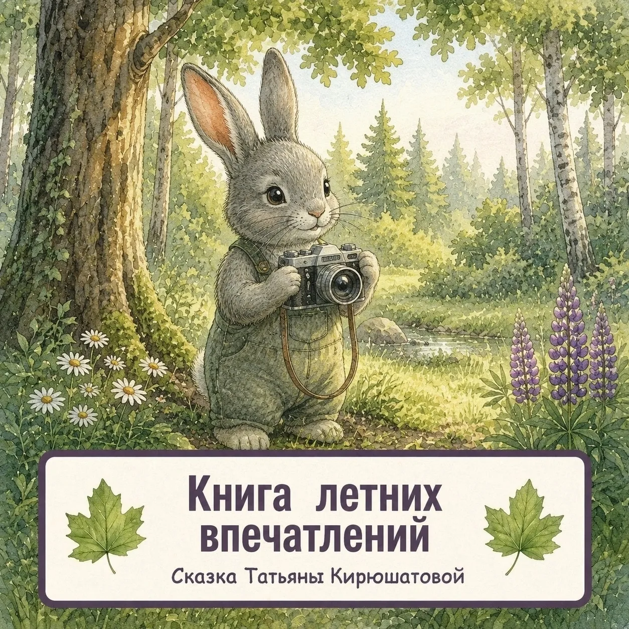 Ещё одна сказка о летних впечатлениях для прочтения детям.