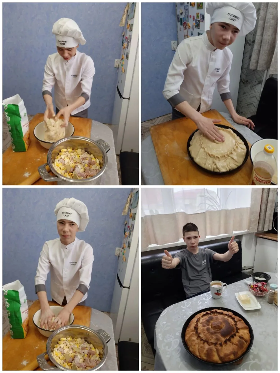 🥧 Семиклассник — участник фотовыставки «Кулинарные традиции моей семьи»!