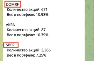 Две акции с разной бетой. Почему они обе в нашем портфеле следования?