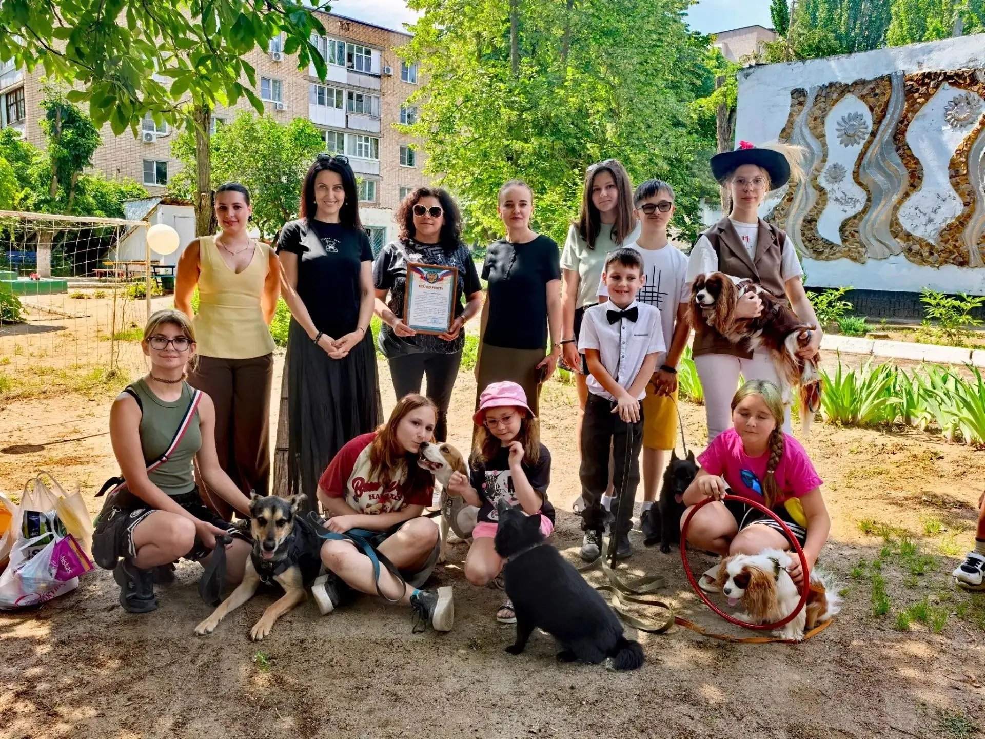 🐶Дог-шоу для воспитанников ДС "Журавлик" 🐶                          18.06.2026г. учащиеся объедине