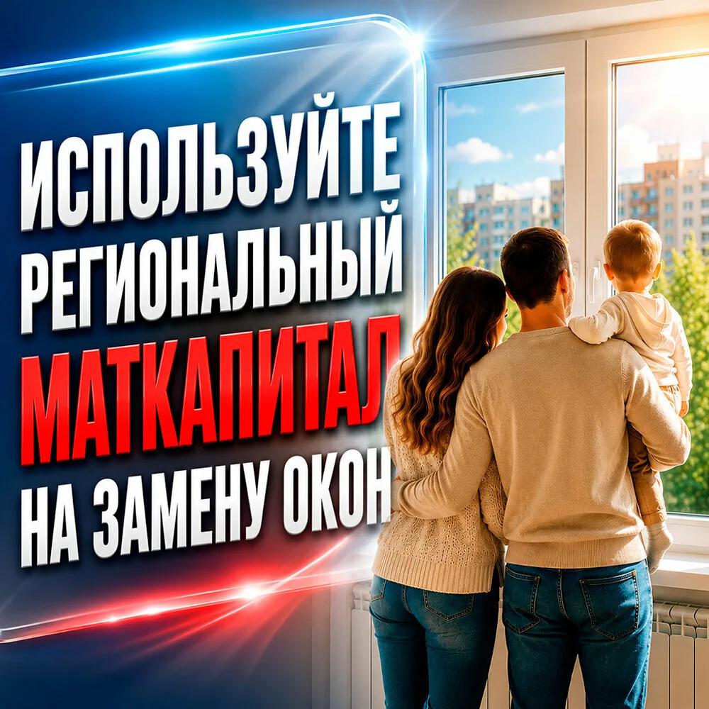 Застеклите балкон с отделкой используя маткапитал!