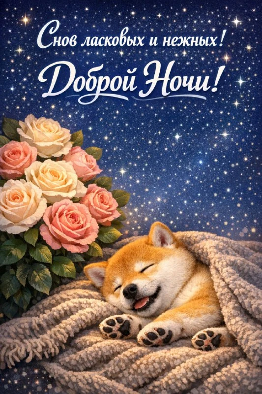 СПОКОЙНОЙ НОЧИ!