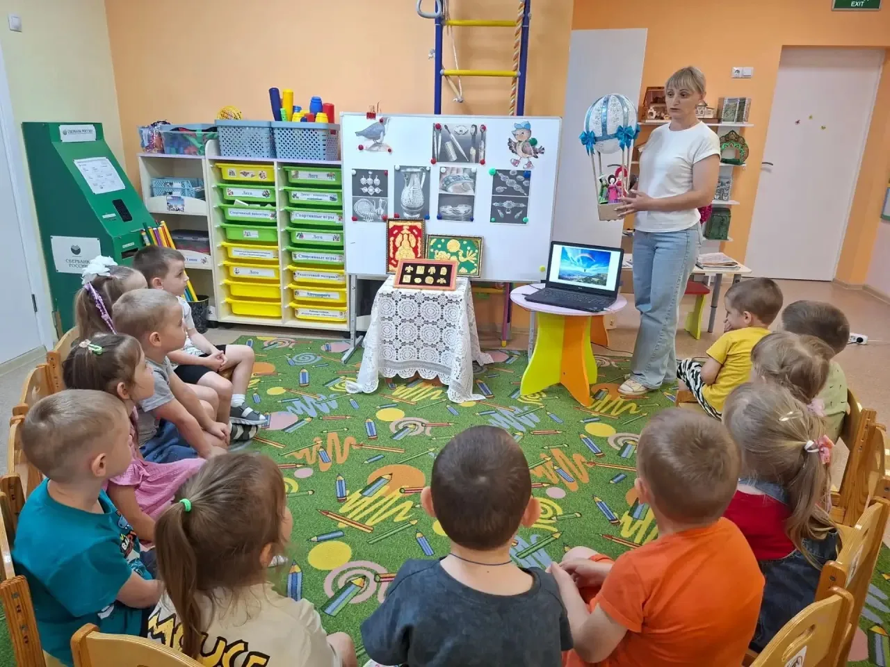 Ребята из средней группы «А»,