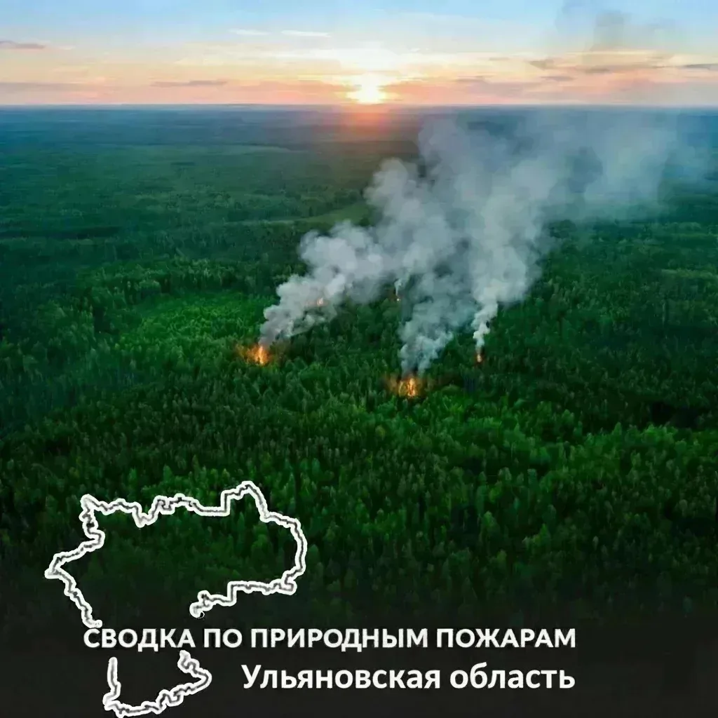 📛Сводка по природным пожарам в Ульяновской области 

В регионе действует 3 класс пожарной опасности