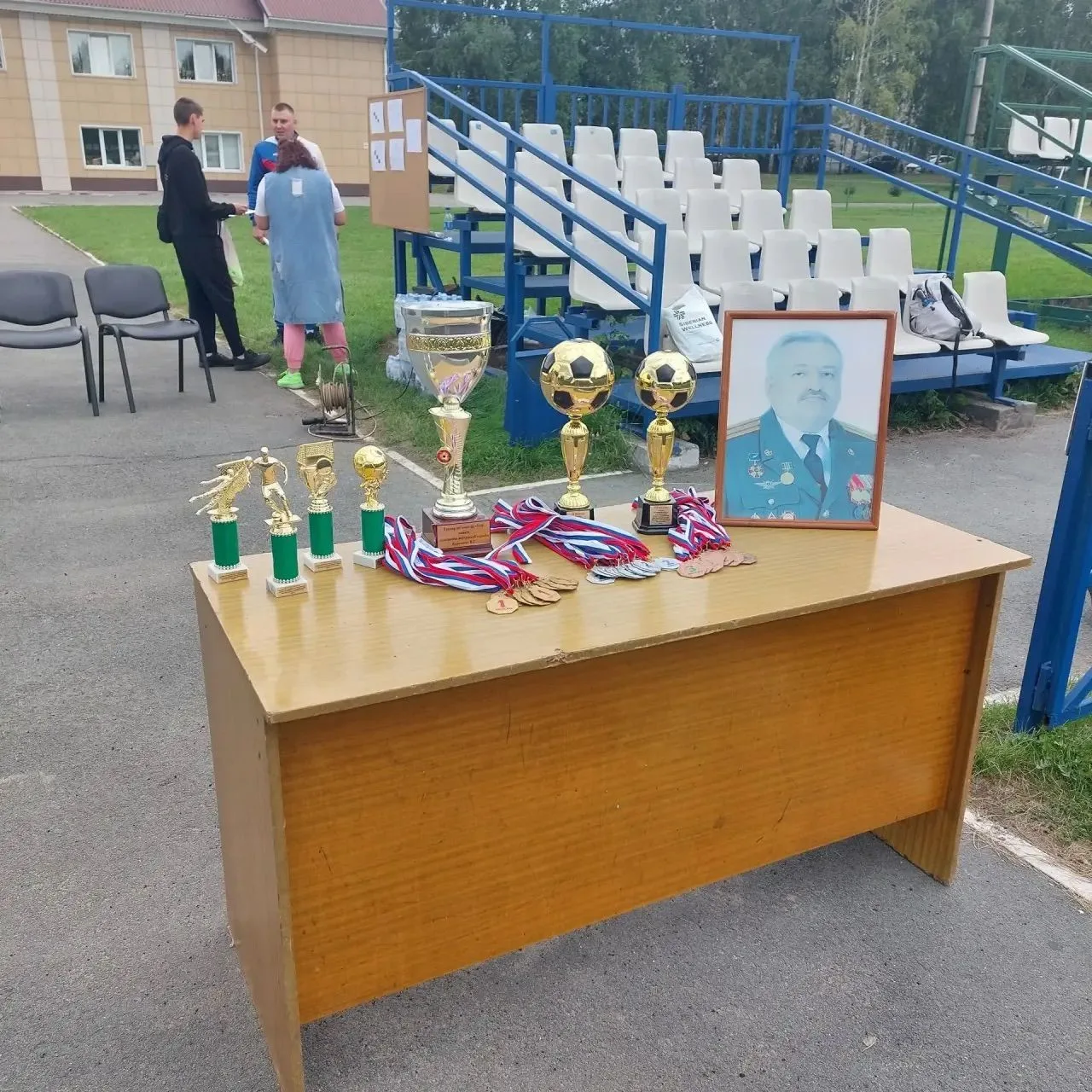 🏆 28 августа на городском стадионе «Локомотив» состоялся очередной турнир по футболу 7...