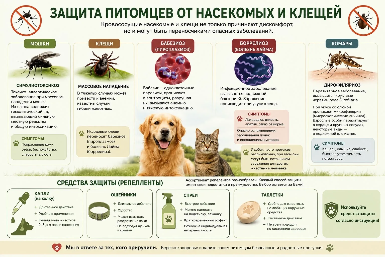 🌞В летний период мы привыкли использовать репелленты от кровососущих насекомых и клеще...