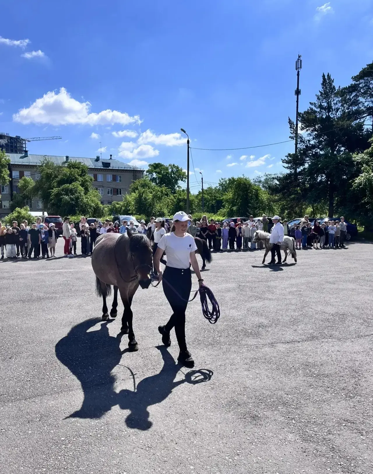 ☀️ Вчера состоялось открытие летней смены школьного лагеря Лазурный!