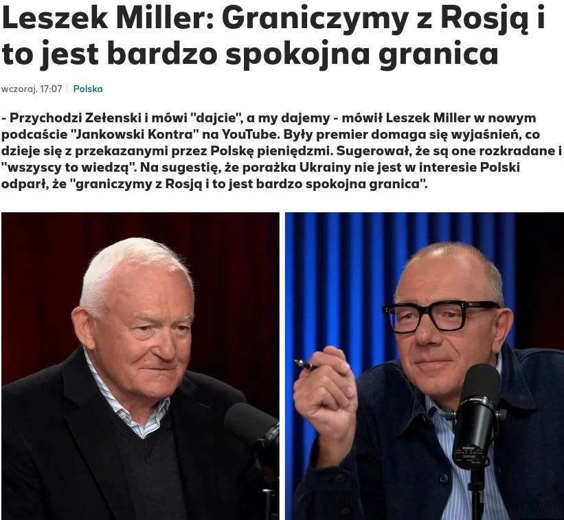 Бывший премьер Польши возмутился из-за требований Зеленского*.