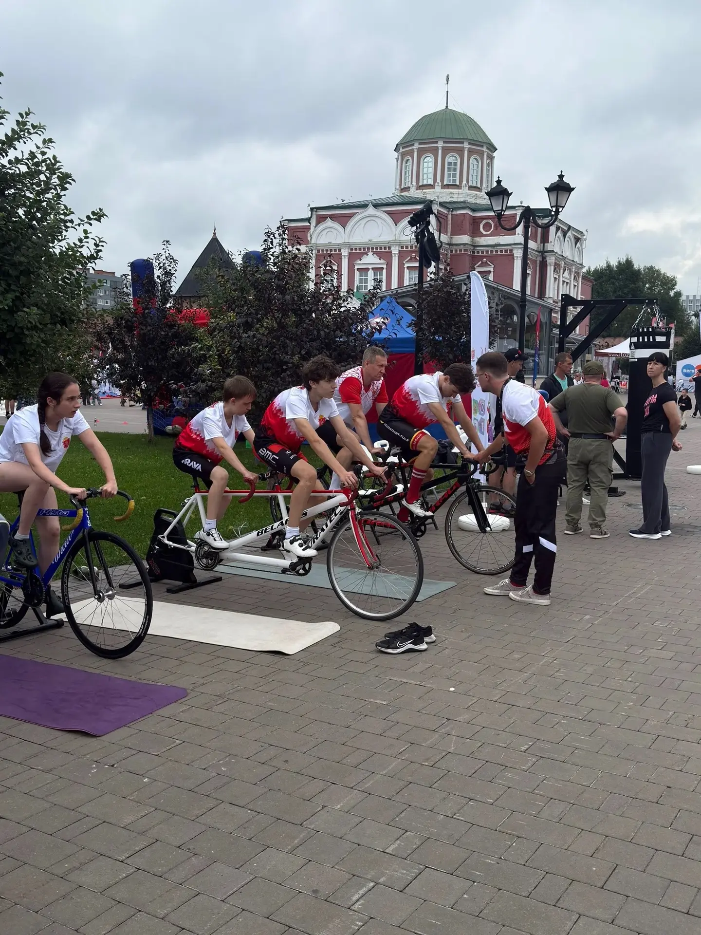 Всероссийский праздник спорта - День физкультурника состоялся 8 августа в Тульском Крем...