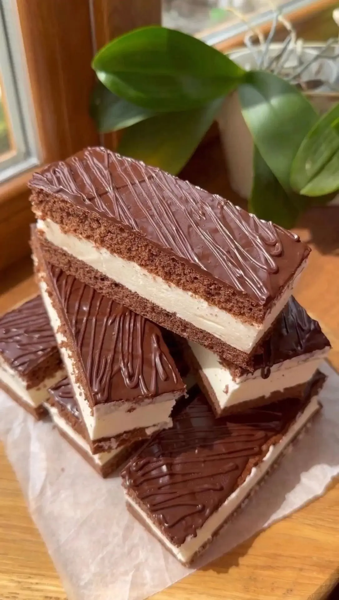 🍫 Пирожное "Молочный ломтик"