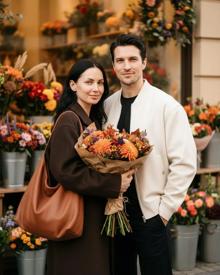 Теплый букет💐