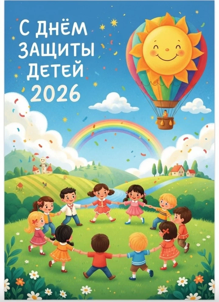 1 июня — День защиты детей! 🎈☀️
