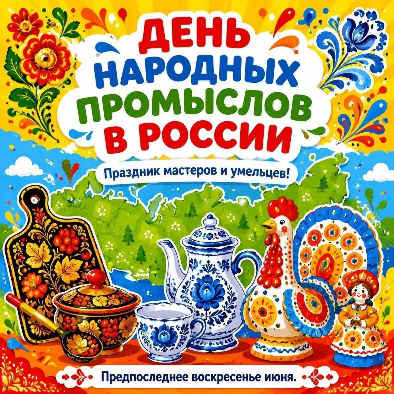 🎨 День народных промыслов: когда у вещей есть душа!

В мире масс-маркета, пластика и однотипных тов