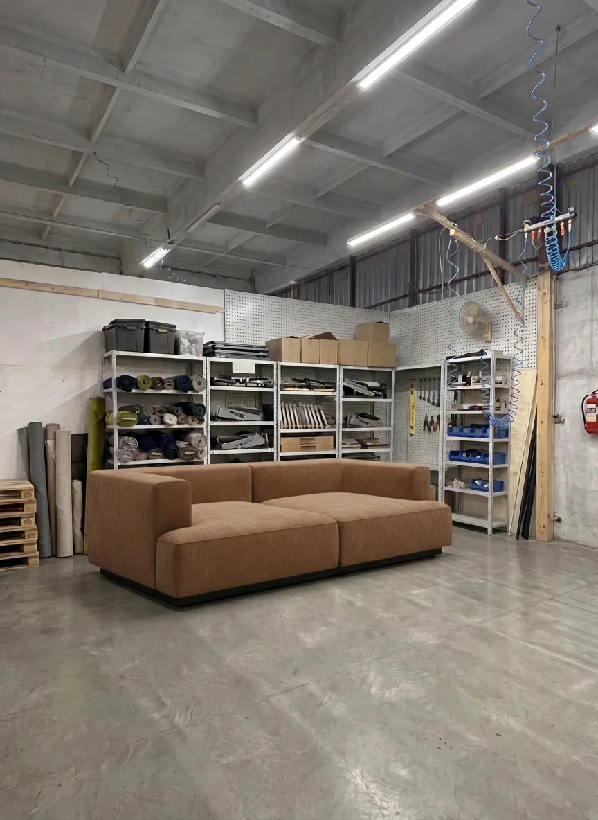 🛋️ ПАЛЕРМО | PALERMO
Утренний свет играет на обивке Терракот, раскрывая бархатистую глубину каждой 
