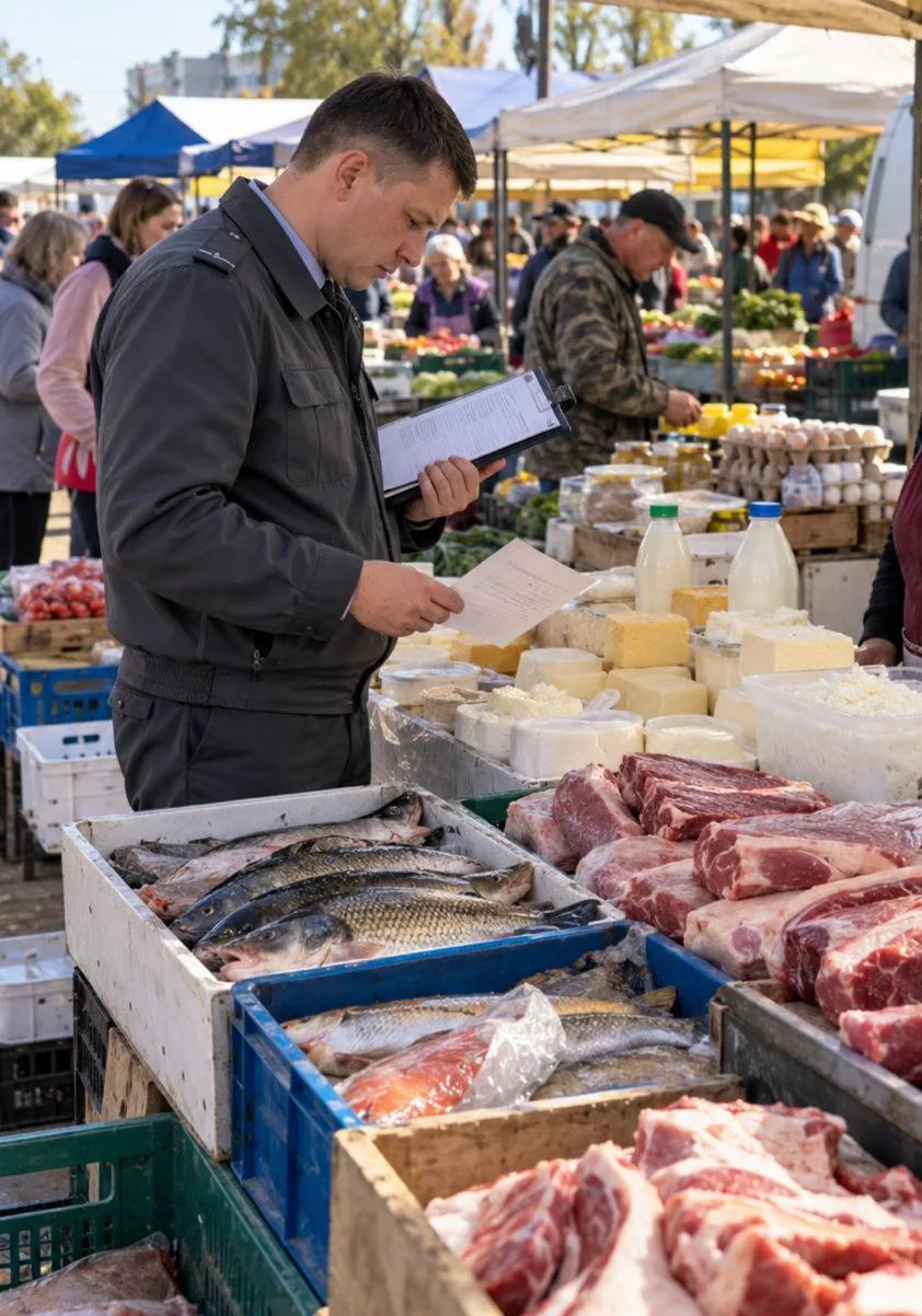 📌Мясо, рыбу и молочку продавали без документов о безопасности.
