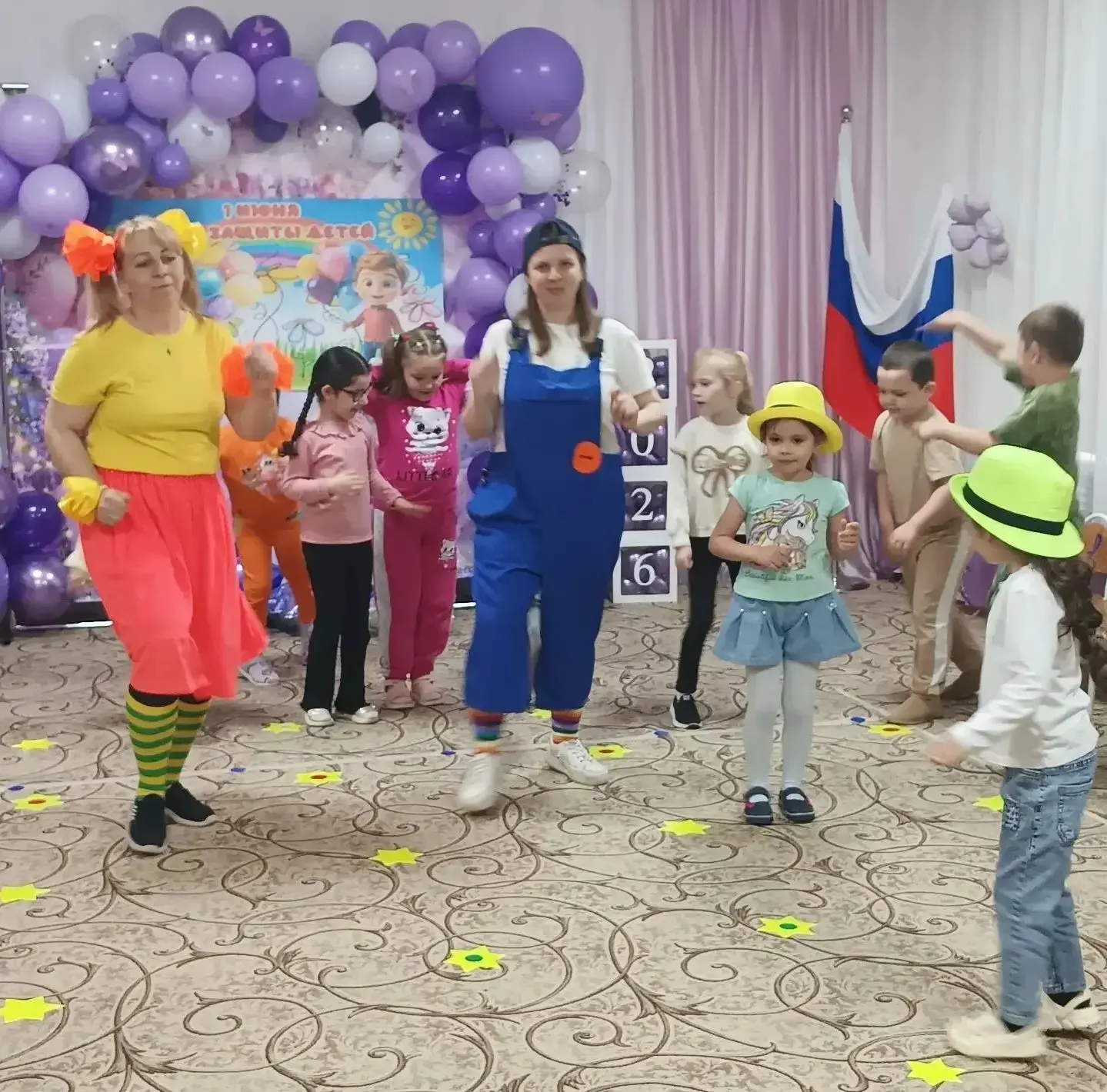 🤗День защиты детей в МКДОУ "Детский сад 12" село Старомарьевка