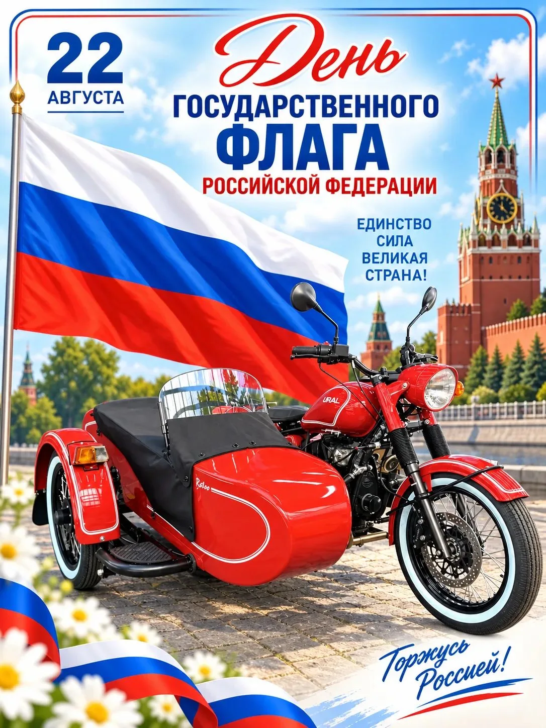 Три цвета нашей страны: почему сегодня особенный день? 🇷🇺