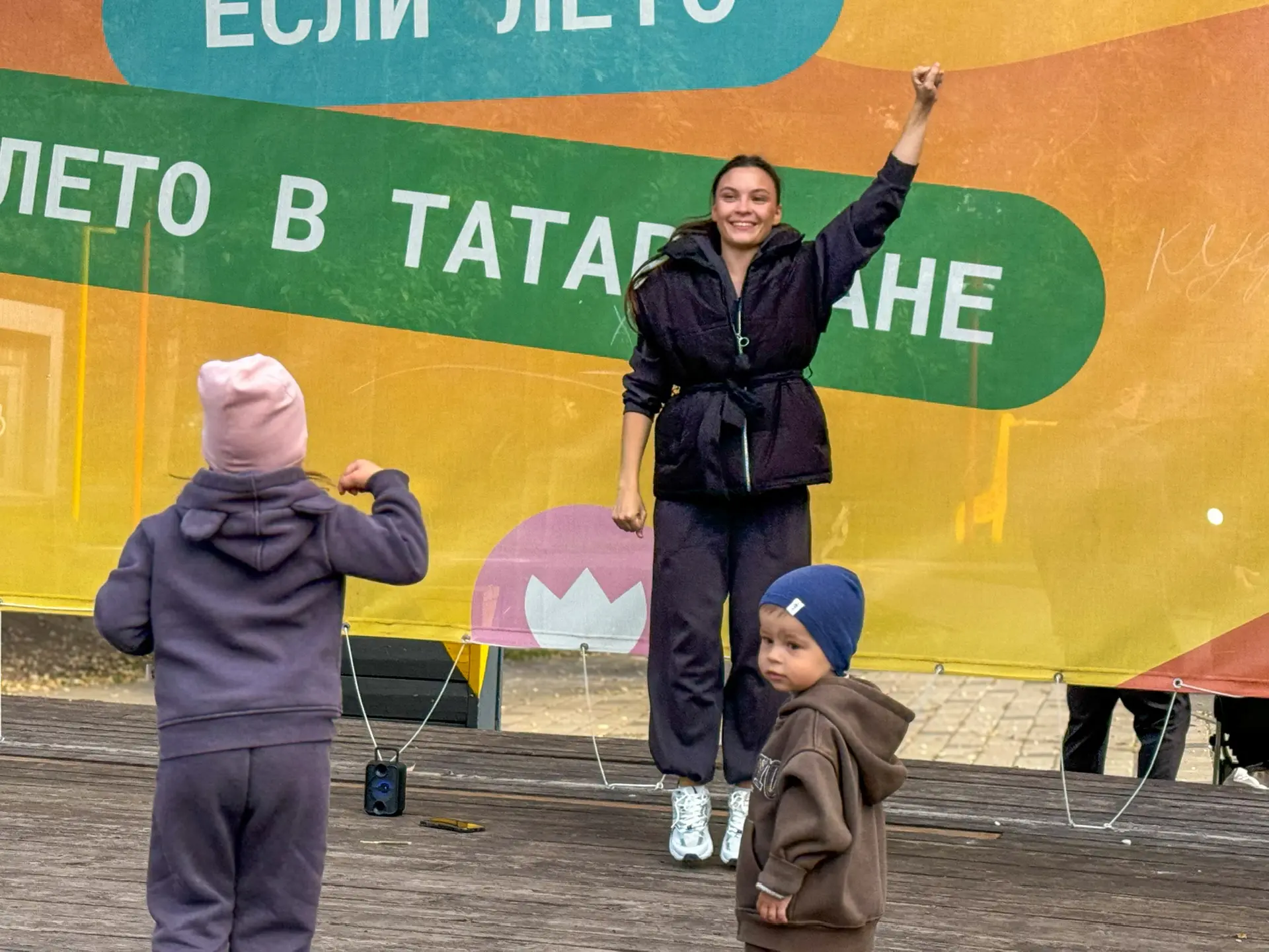 ☀️Бодрое утро: для детей Дом культуры «Мирный» провел мастер-класс по утренней зарядке ...