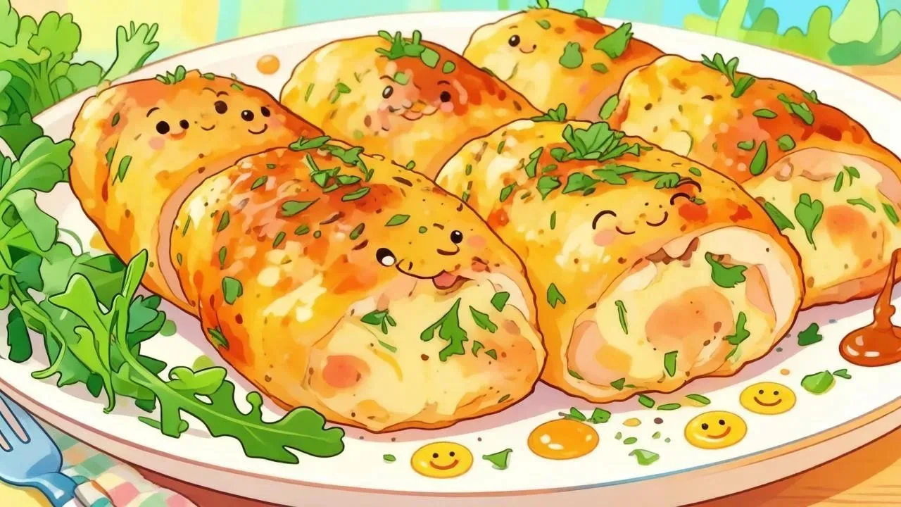 Куриные рулетики с сыром — пошаговый рецепт