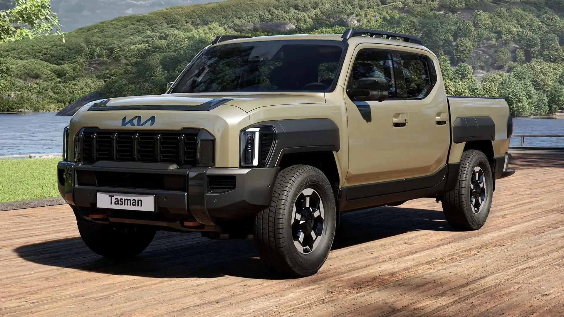 🚙🔥 Kia Tasman: корейский пикап, который ворвался в Россию и сразу устроил хаос в сегменте. Пока рыно
