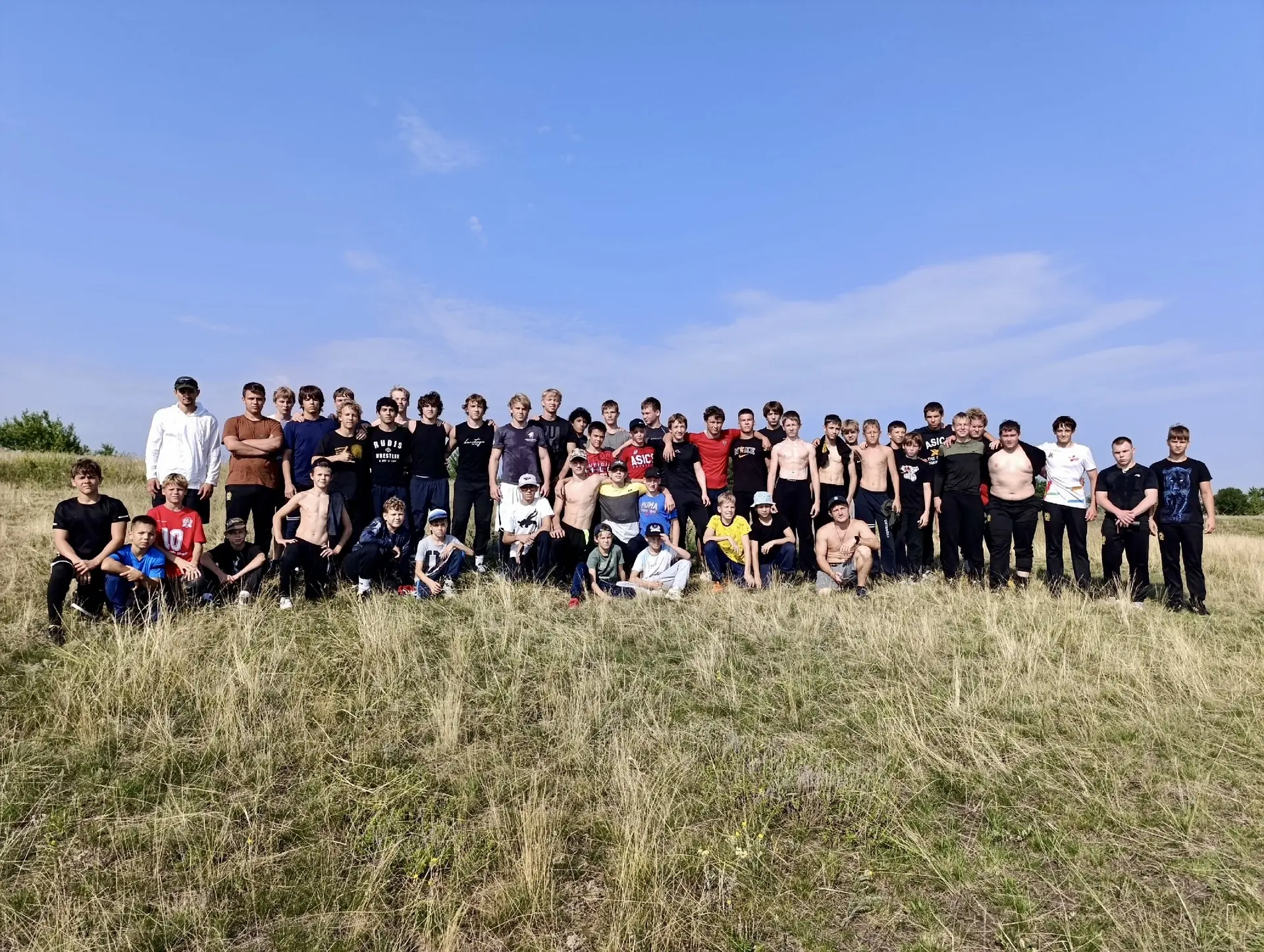 Наши борцы на сборе в Новохопёрске 💪