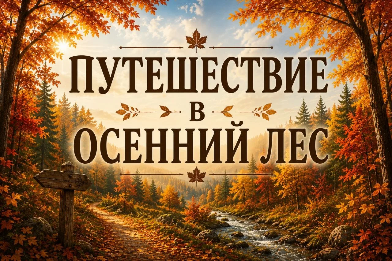 В Кирилловской библиотеке оформлена книжная иллюстрированная выставка «Осенний лес🍂», ...