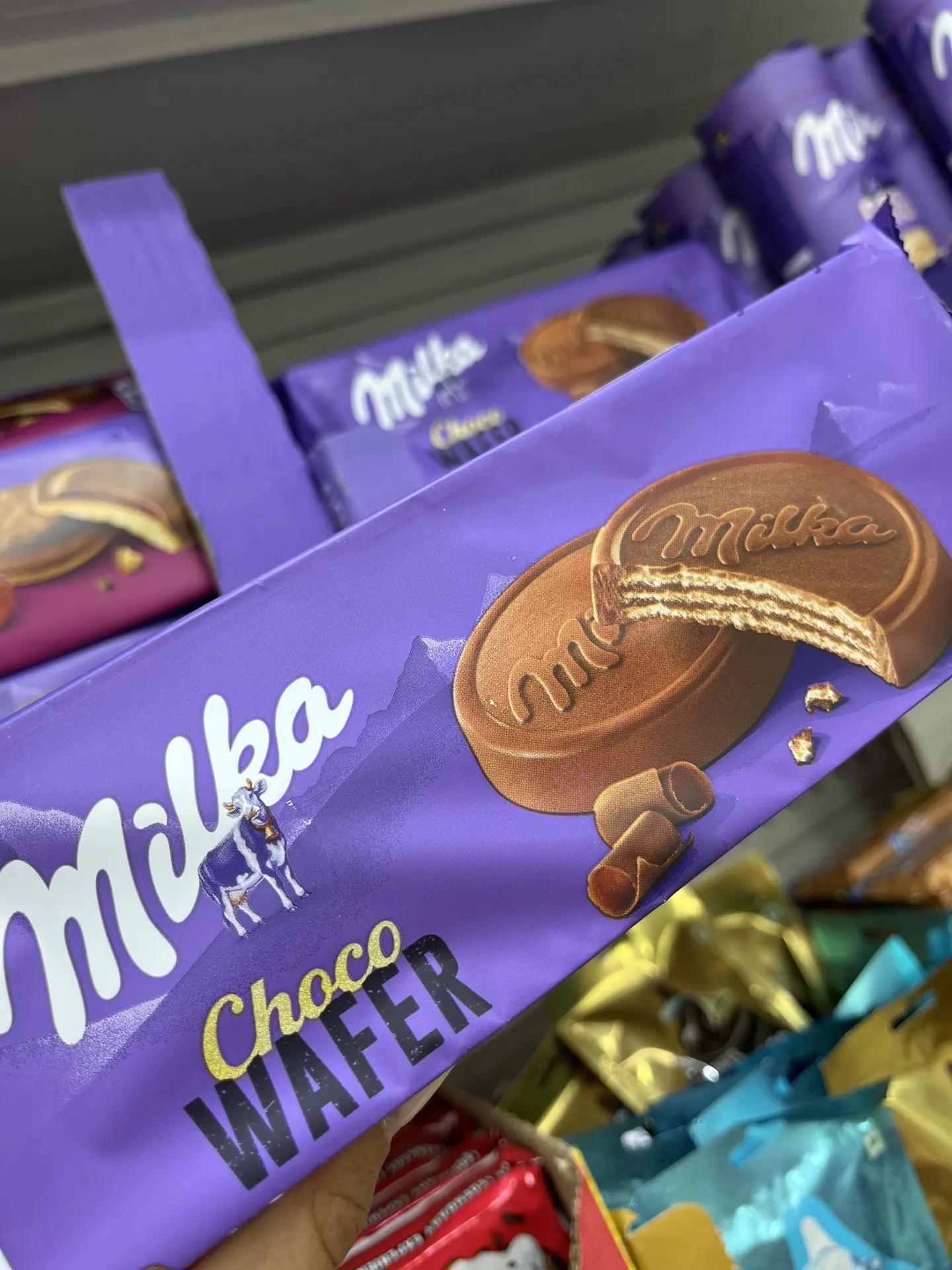 Ваши любимые вафли в формате набора по 5 шт. Milka🤍