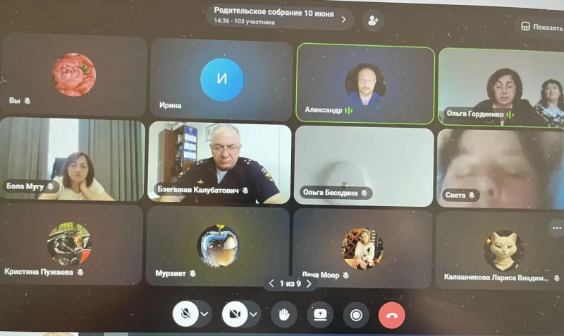 🚦Госавтоинспекция МВД по Адыгее принимает участие в родительских собраниях, посвящённых обеспечению