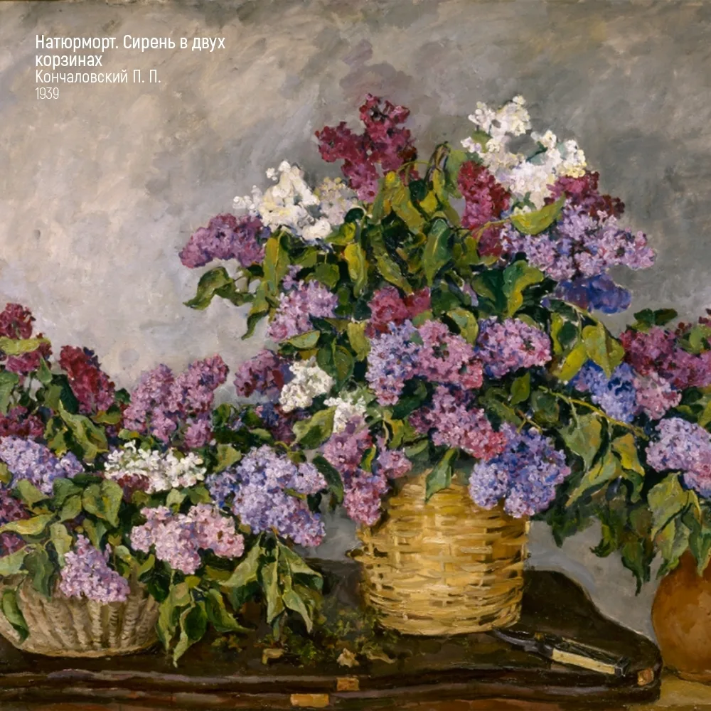 🌸 Один из продолжительных циклов Петра Кончаловского – «Сирени». Художник уверял: «Цве...