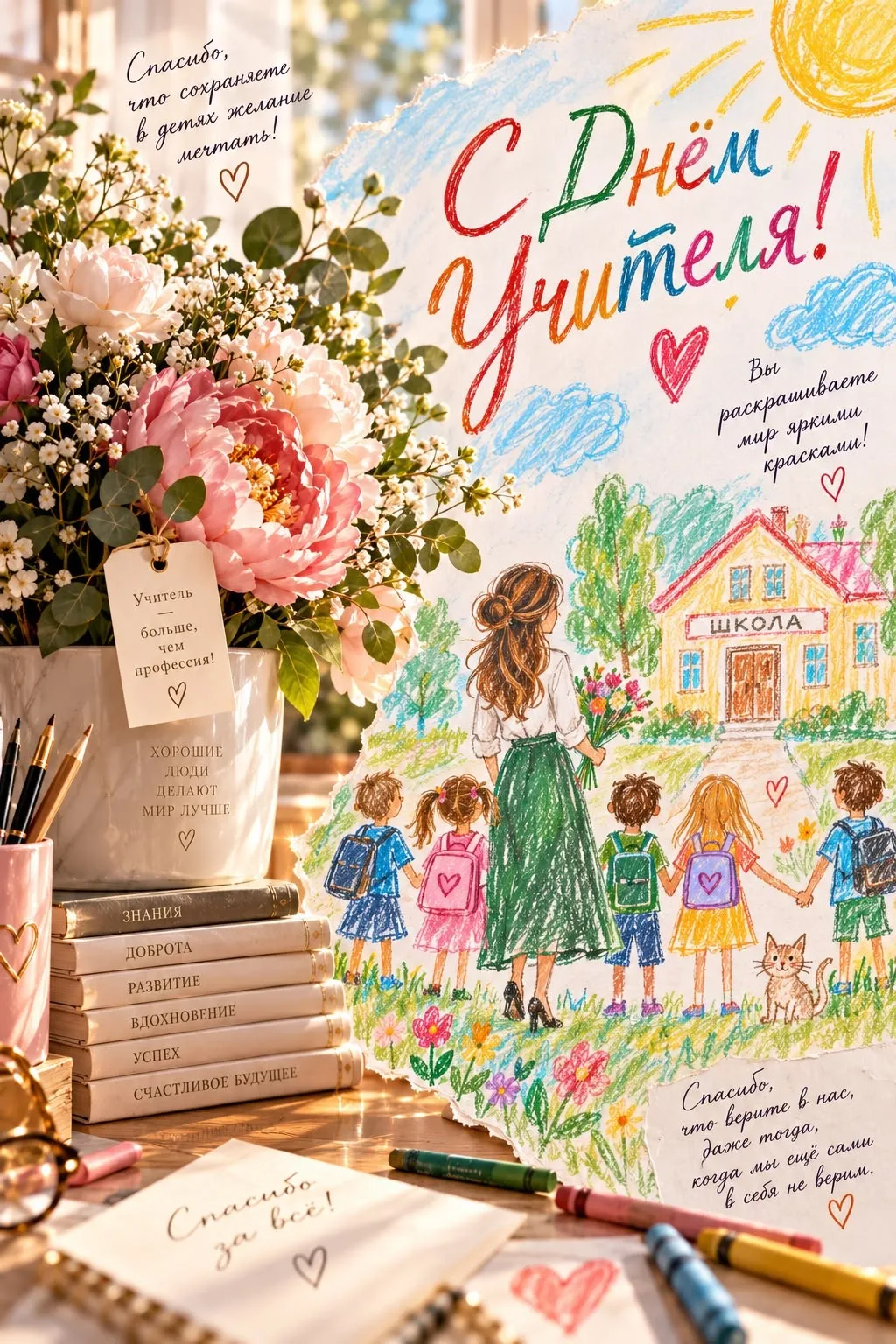 С Днем Учителя💐