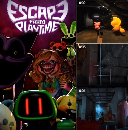 НОВЫЕ ЭКСЛЮЗИВНЫЕ КАДРЫ ИЗ ESCAPE FROM PLAYTIME!