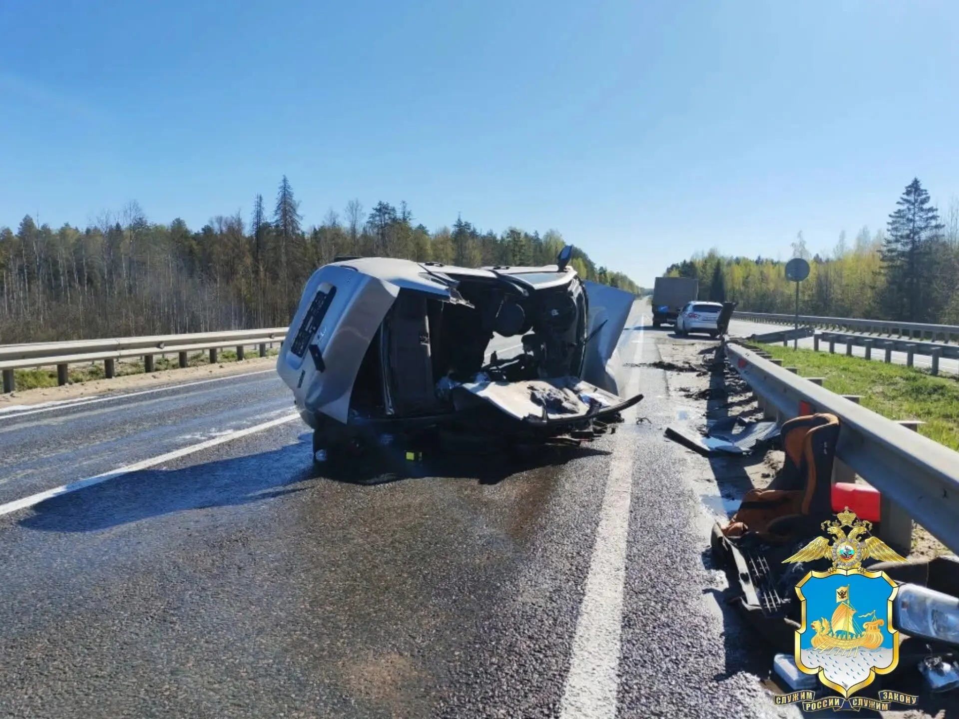 В ДТП на трассе «Кострома-Шарья-Киров-Пермь» погиб водитель Авария случилась 10 мая в 5:28 на 326-м 