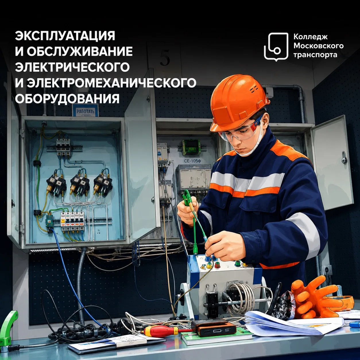 🔺 Эксплуатация и обслуживание электрического и электромеханического оборудования

Хочешь разбиратьс