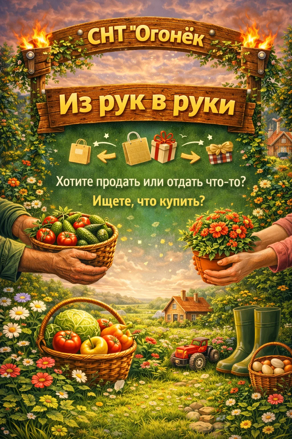 🛠 Из рук в руки