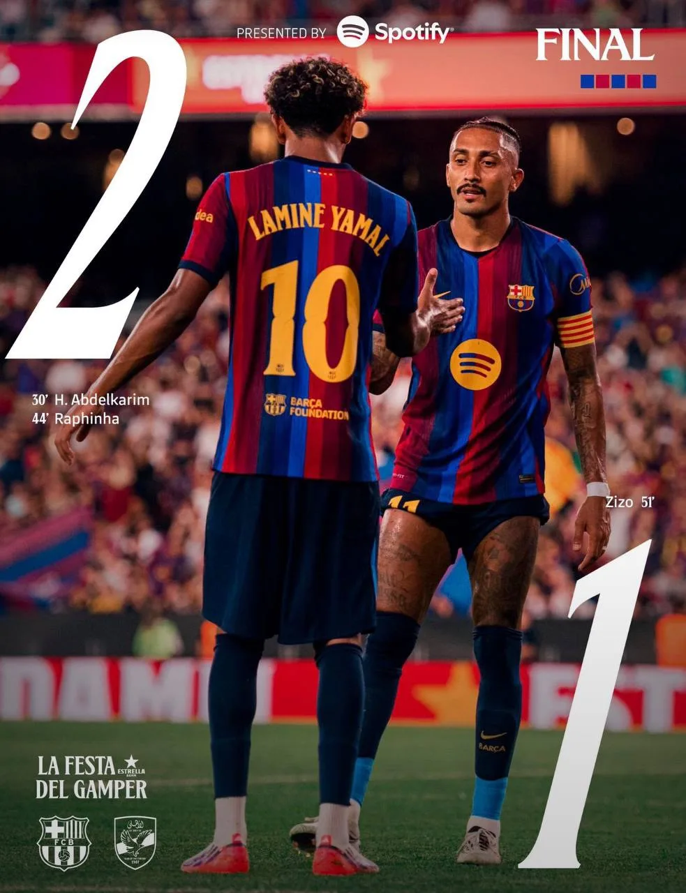 ✅ «БАРСА» – ПОБЕДИТЕЛЬ КУБКА ГАМПЕРА 2026/27!